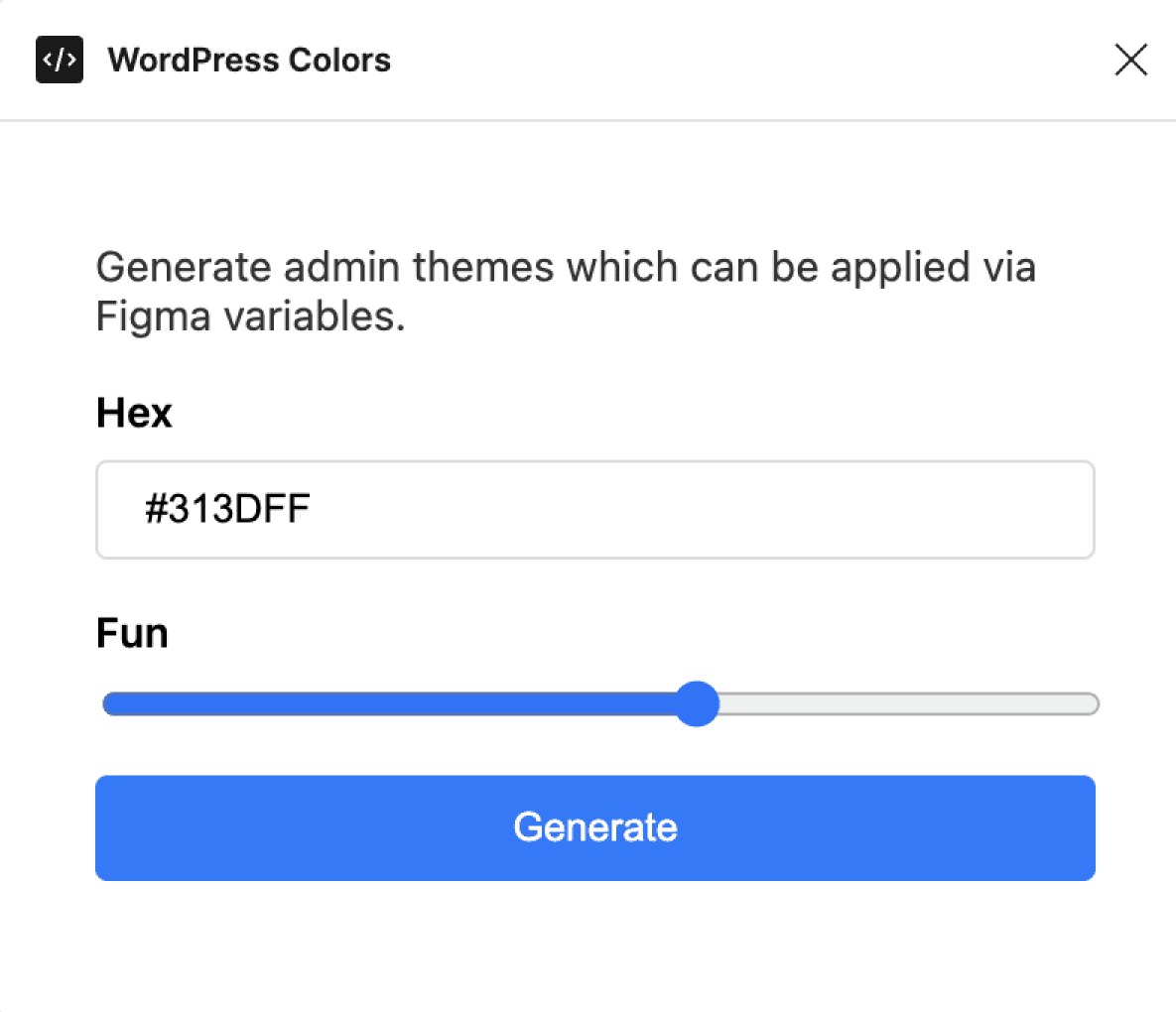 color generator Figma plugin